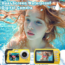 Amazon.com : Underwater Camera 4K 48MP Waterproof Digital Camera with 32GB  Card, Dual-Screen Selfie (Front & Rear), 10FT/3M Dive for Snorkeling,  Surfing, Rafting, Swimming, Travel : Electronics