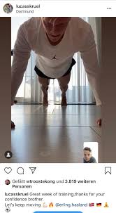 Erling haaland haberleri ve güncel son dakika gelişmeleri için tıklayın! Der Fitnesstrainer Dem Erling Haaland Zu Hause Vertraut Trustmycoach