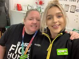 Talented dancer Beth puts her best foot forward at Asda Dewsbury
