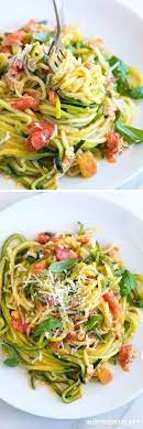 Guilt Free Garlic Parmesan Zucchini Noodles Pasta Recipe Zucchini Pasta Recipes Veggie Dishes Healthy