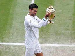 Novak djokovic equaled the men's record for most grand slam single's titles after beating matteo berrettini in the wimbledon final on sunday. 8pkmirvo3kkunm