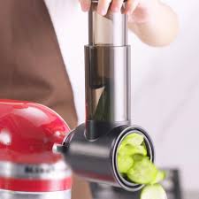 Turn any kitchenaid stand mixer into a powerful food processor with this attachment that slices, dices and shreds with ease. Slicer Shredder Attachment For Kitchenaid Stand Mixer Vegetable Chopper Grater Accessories Salad Maker By Innomoon Buy Online At Best Price In Uae Amazon Ae