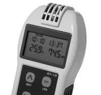 Temperature/Humidity Meter; Palm-Sized, Built-In Sensor ...