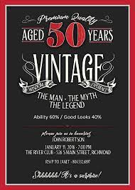 The perfect 50th birthday gift for anyone reaching that important milestone. 50th Birthday Invitation For Men Jpeg Printable Aged To Perfection 50th Birthday Invitations 50th Birthday Party Invitations Vintage Birthday Invitations