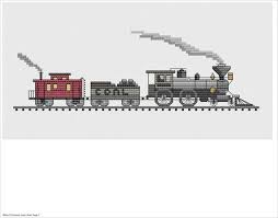 Old Fashioned Train Cross Stitch Pattern In 2021 Train Cross Stitch Pattern Train Cross Stitch Cross Stitch Patterns