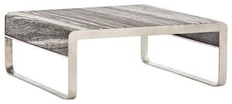 B fsobeiialeo storage ottoman with tray, small ottomans cube folding coffee table foot stool footrest seat, dark grey linen 16x15.7x15 4.5 out of 5 stars 1,540 $29.99 $ 29. Gray Marble Coffee Table Square Low Steel Contemporary Coffee Tables By Mod Space Furniture Houzz