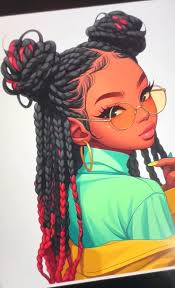 What is the prompt for this type of digital portrait image?