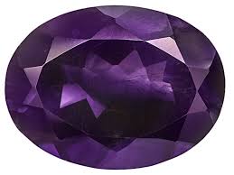 Amethyst With Needles 16x12mm Oval 8 50ct Myv113 In 2020 Amethyst Gemstones Gemstones For Sale
