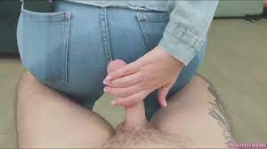 Boygirl Jeans Wetting and Jeans Assjob - Pornhub.com