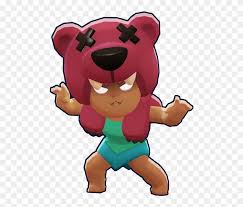 Brawlers are divided into 9 types, fighter, sharpshooter, heavyweight, batter, thrower, healer, support, assassin, skirmisher. 3d Nita Nita Brawl Stars Render Clipart 1604022 Pinclipart