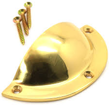 Ikea cabinets shells storage kitchen furniture home decor ikea cupboards conch shells cuisine. 10x Kitchen Cabinet 80mm Door Handles Solid Brass Large Cup Pull Shells Buy Online In Faroe Islands At Faroe Desertcart Com Productid 65953583