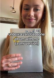 Zerobaseone Blue Paradise Album Unboxing Signed