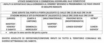 Maybe you would like to learn more about one of these? Torre Del Greco Calendario Conferimento Rifiuti Giorni E Sanzioni