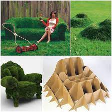 Diy Grow Your Own Grass Chair Usefuldiy Com Lawn Furniture Backyard Garden Projects