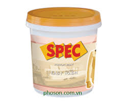 Sơn Spec nội thất dễ lau chùi