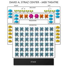 david a straz center jaeb theatre 2019 seating chart