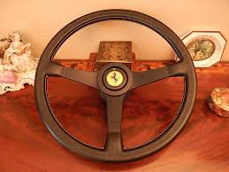 2 up and down sequential paddle shifters: 187 Ferrari Testarossa Steering Wheel Sold