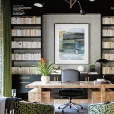 Modern Luxury Interiors Texas On Instagram Vibrant Spaces Inspire Vibrant Ideas This Office Channels Th Modern Luxury Interior Luxury Interior Modern Luxury