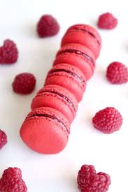 Macarons A La Framboise Empreinte Sucree