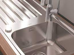 With or without a drainer? Innovation From Hansgrohe Stainless Steel Kitchen Sink Hansgrohe Int