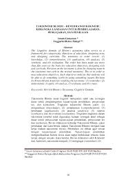 Pdf Taksonomi Bloom Revisi Ranah Kognitif Imam Gunawan Www Defantri Com Anwar Anwar Academia Edu