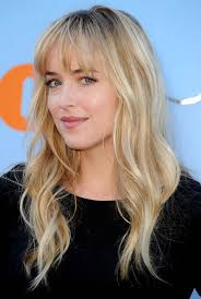 Layered long haircut for long straight hair with swoopy pieces. Top 10 Beautiful Hairstyles For Blonde Hair With Bangs