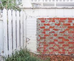 Avoid having downspouts pointed at the retaining wall and, if it's against the house, keep soil and mulch well below the siding. How To Remove Paint From Brick Concrete Paint Stripping
