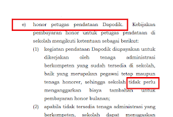 Mereka bertugas menjaga seluruh data yang ada di sekolah dengan teliti, karena bisa saja data yang tersimpan terkena virus berbahaya, yang mungkin akan menghapus seluruh data penting. Gaji Operator Sekolah Sesuai Juknis Bos 2021 Panduandapodik Id