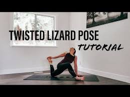 How To Do Twisted Lizard Pose Twisted Lizard Tutorial Youtube Lizard Pose Lizard Pose Yoga Poses