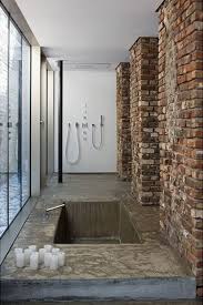 10 Most Unique Brick Wall Bathroom Ideas For Amazing Bathroom Gorgeous Bathroom Designs Industrial Bathroom Design Dream Home Design