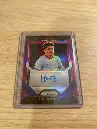 Kai havertz scouting report table. Panini Prizm Kai Havertz Purple Auto 23 99 Toys Games Board Games Cards On Carousell