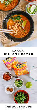 Laksa Instant Ramen 10 Minute Recipe The Woks Of Life Recipe In 2021 Asian Recipes Laksa Chinese Cooking