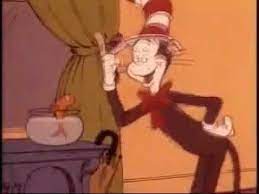 Cat Hat From The Cat In The Hat 1971 Lyrics In Closed Captions If You Take Issue With Any Of The Translations Take It Up Cats Spanish Songs Cartoons Comics