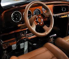 Vw Custom Interior With Steering Wheel Vw Bug Interior Custom Vw Bug Volkswagen Karmann Ghia