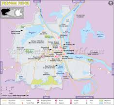 Phnom Penh Map Map Of Phnom Penh City Cambodia