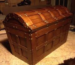 Treasure Chest Wood Projects Wooden Chest Woodworking