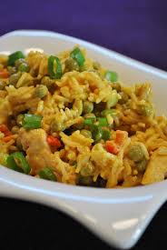 Curry Reissalat Mit Gebratenem Huhn Curry Reissalat Rezepte Reissalat