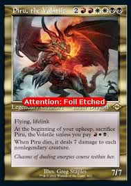 Tending or threatening to break out into open violence; Piru The Volatile All Ver Mtg Cards Cardmarket