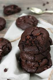 Cookies Tout Chocolat Recette Facile La Cuisine D Adeline Recette Recette Cookies Tout Chocolat Cookie Tout Chocolat Recette Cookies Chocolat