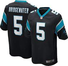 Per the report, the panthers will pay $7 million and the broncos will pony up $3 million as part of the. Nike Men S Carolina Panthers Teddy Bridgewater 5 Black Game Jersey Dick S Sporting Goods