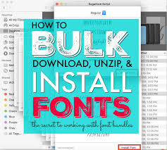Google fonts now supports variable fonts. Fastest Way To Install Fonts From Bundles Silhouette Studio Tutorial Silhouette School