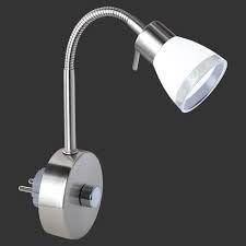 dimmbarer stecker spot mit flexhals und drehdimmer lampen und leuchten lampen led shop
