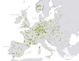 Hungary map in europe austro hungarian empire 1914 hungary. Europe S Nature Parks Landscape Parks And Regional Parks