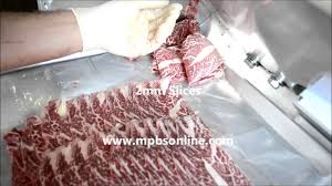 Pro Slice 14 Automatic Deli Slicer Tempered Boneless Short Rib Demo 323 268 8514