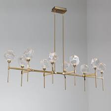 Traditional And Modern Design Elements Converge In These Mid Century Inspired Fixture Styles Create An Hammerton Studio Decorative Lighting Design Led Lights