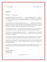 Job Offer Letter From Employer To Employee Job Letter Lettering Download Business Letter Format