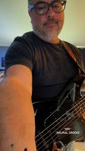 Here’s some sloppy phone recorded noodling for you. I’m running Neural  Groove tunes in prep for our big tribute show