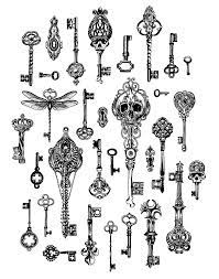 Cerebral Vortex Home Key Tattoo Designs Key Tattoos Skeleton Key Tattoo