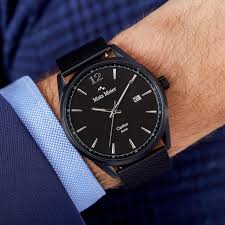 Lederarmband herrenuhr matt schwarz damenuhren eckig metallarmband damenuhr gold schwarz fortis uhren damenuhr mit blauem zifferblatt edle herrenuhren uhren sale stamps uhren militäruhr. Castor Armbanduhr Mesh Matt Schwarz