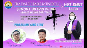 Tercatat positivity rate di indonesia secara kumulatif mencapai 18,6 persen. Ibadah Hari Minggu 28 Februari 2021 Gereja Toraja Jemaat Satria Kasih Klasis Makassar Timur Youtube